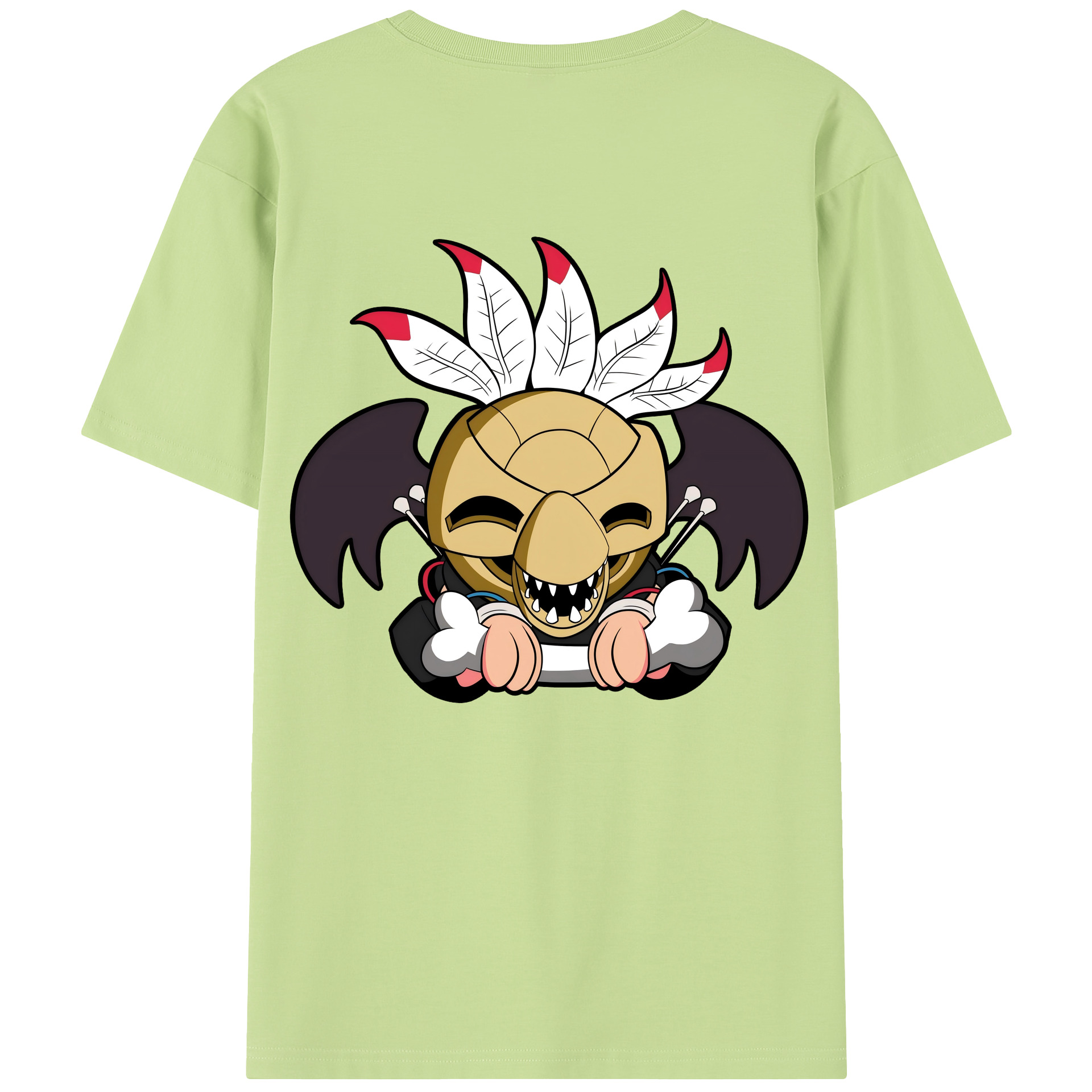（画像用） ジョジョの奇妙な冒険 JoJo's Bizarre Adventure 綿100％半袖Tシャツ（背面プリント）
